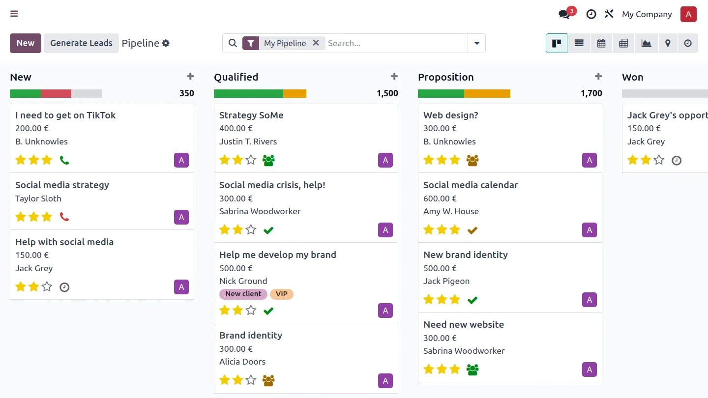 Marketing y Comunicaciones Odoo